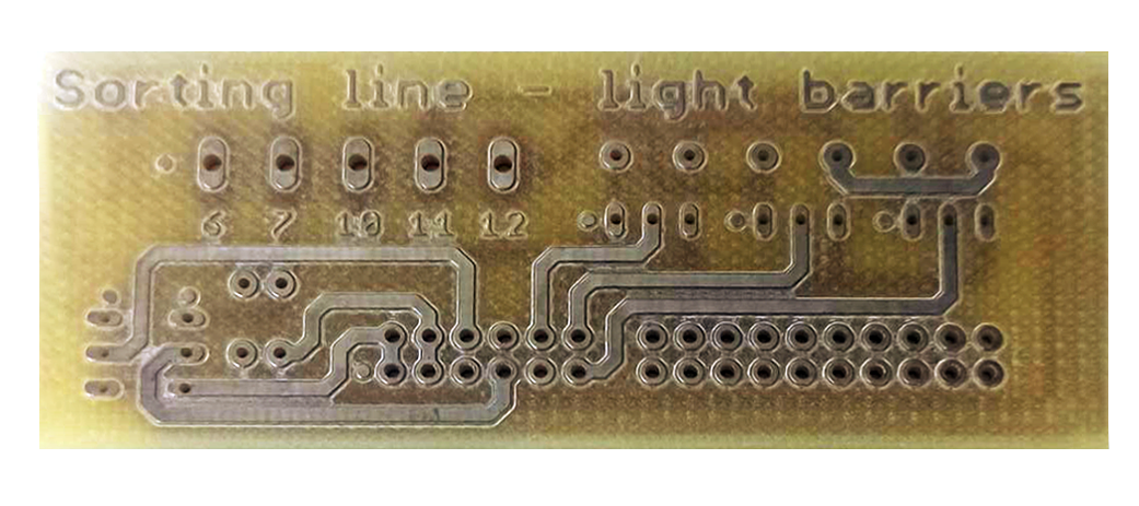 Deska pro úpravu signálů z&nbsp;optických závor