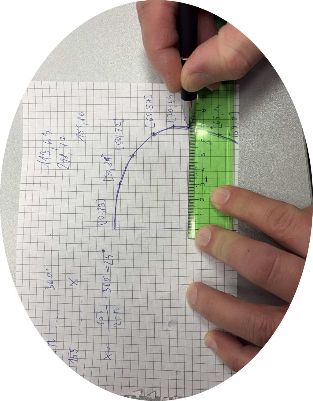 Zakótování tunelového oblouku