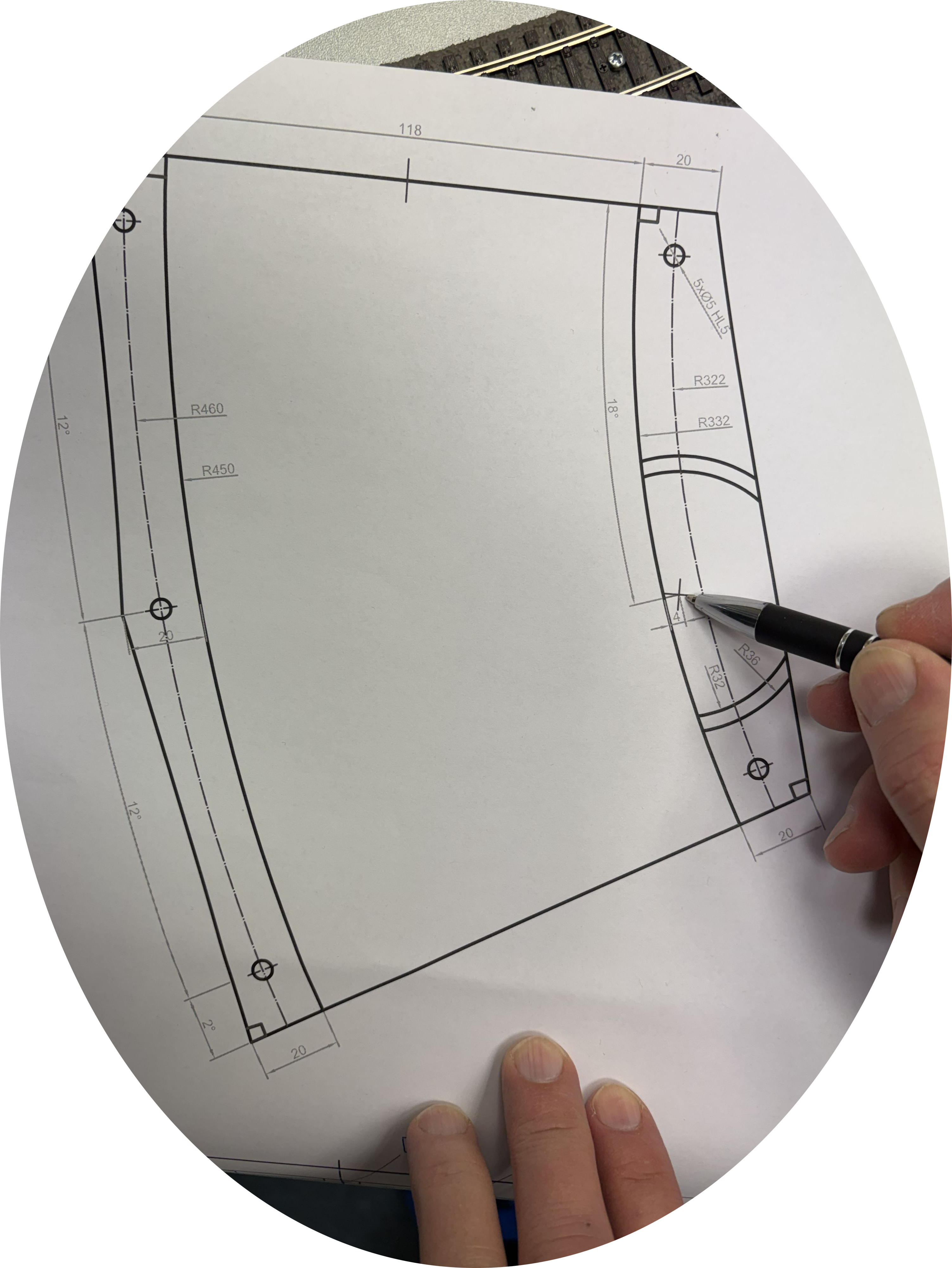Výkres pro tvorbu 3D&nbsp;modelu